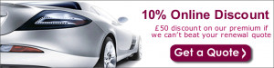 ... we guarantee to beat your renewal quote. Upto 65% no claim discount
