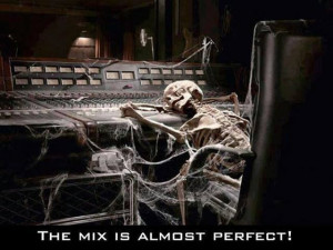 Music production quote...