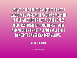 Richard Trumka Quotes
