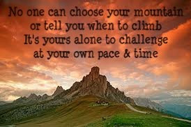 Challenges are given to us everyday rise to the occasion!