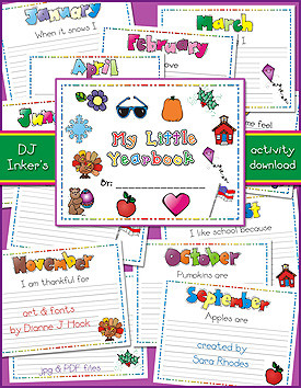 ... little yearbook activity download my little yearbook activity download