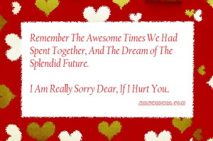 Am Sorry Quotes For Boyfriends #1