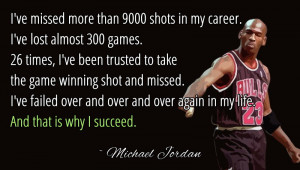 ... than 9000 shots in my career i ve lost almost 300 games 26 times i ve