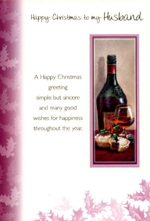 my husbands own word the christmas card for my husband merry christmas ...