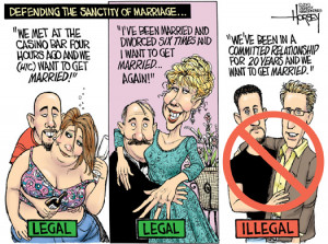 Political Cartoon is by David Horsey in the Seattle Post-Intelligencer ...