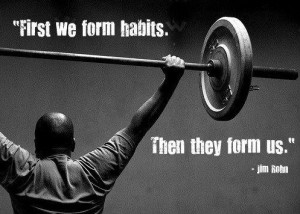 Forming habits!