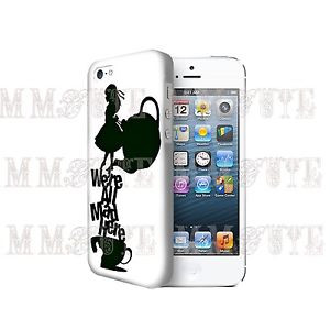 about Disney Alice Wonderland All Quotes 3D Case Cover for iPhone iPod ...