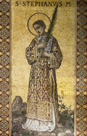 St. Stephen, one of the first seven deacons, was also the first ...