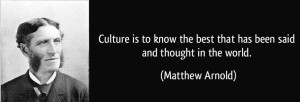 Matthew Arnold quote