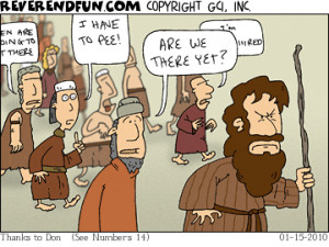 The Promised Land (and a note for graduates)