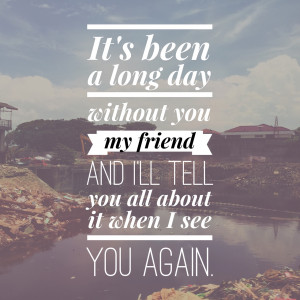 scattered-heart:See you again - Wiz Khalifa feat. Charlie Puth.This ...