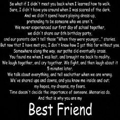 ... we ll be together forever way but simply because we re best friends