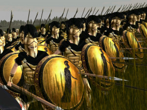 ancient greek hoplites