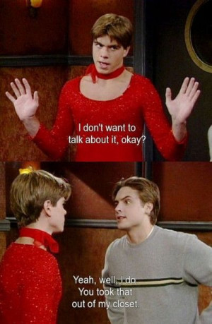Jack Gets Caught Wearing Eric’s Red Dress On Boy Meets World Quotes