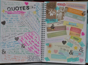 Layout: Quotes (Smash Book)