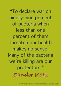 sandor katz quoted in cooked a natural history of transformation by ...