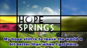 Spring is here, hope quote