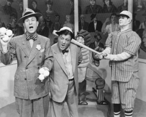 Abbott and Costello - do big noses run in your family?