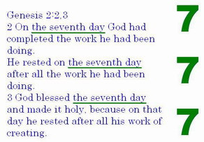 The Sabbath is the seventh day and not everyday