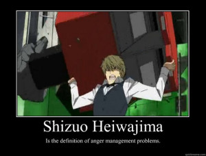 Durarara Shizuo Heiwajima Quotes