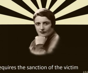 quotes evil ayn rand quote sanction HD Wallpaper of General