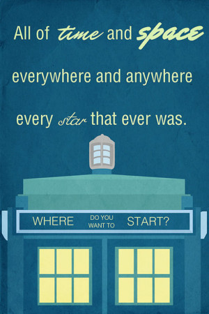 Doctor Who TARDIS quote