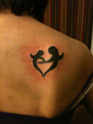 related pictures mother daughter symbols tattoo designs pictures