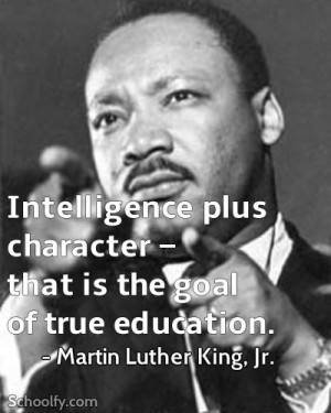 ... Martin Luther King quote | #mlk #education #character #quotes #