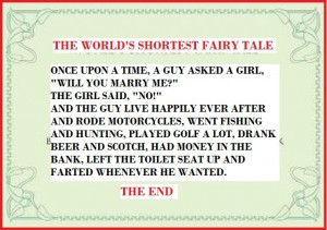 THE WORLDS SHORTEST FAIRY TALE