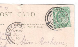 Post Card - Sir Isaac Pitman ( Pitman's Shorthand ) - from Cambridge ...