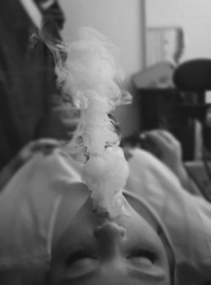 black and white, drugs, green, hot, love, love it, pot, smoke, smokers ...