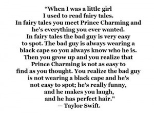 bad guy, love, prince, quote, taylor swift