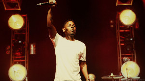 Kendrick Lamar Wallpaper Kendrick lamar with mic for