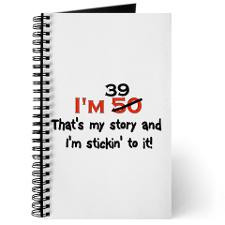 Funny 50th birthday sayings Journal