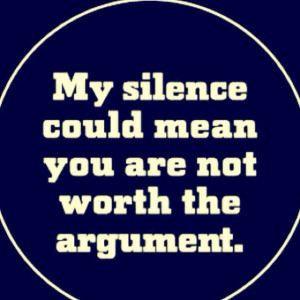 Sometimes it's not worth the thought