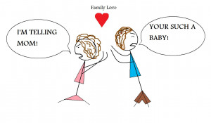 Brother Sister Love Fight Care