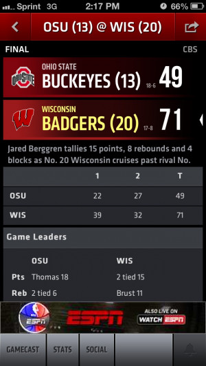 ... against buckeyes, @wisconsin.. Wisconsin badgers mens basketball