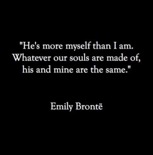love it emily bronte quote