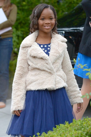 Quvenzhane Wallis out and about in Beverly Hills 133234
