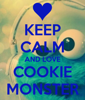 ... monster i love you cookie monster i love you cookie monster i love you