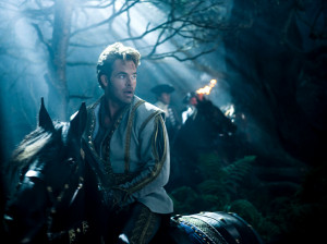 Chris Pine as Cinderella’s Prince in “Into the Woods.”