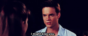... be bad at it Mandy Moore and Shane West in A Walk To Remember GIF