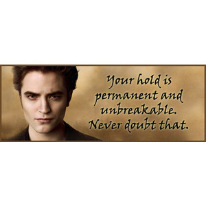 Twilight New Moon Quote Banners with Edward, Jacob & Bella | Twilight ...