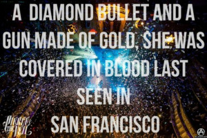 Diamond Bullet And A Gun Made Of Gold, She Was Covered In Blood ...