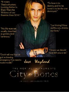 mortal instruments - city of bones perfect...but wrong last name ...