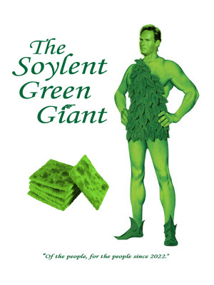 poster concept for soylent green giant campaign