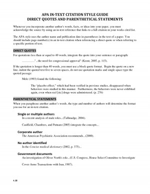 2008. scope of work template. APA Format - Parts of Paper. introduce ...