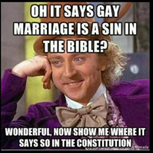 gay marriage is a sin