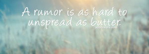 Rumors {Advice Quotes Facebook Timeline Cover Picture, Advice Quotes ...