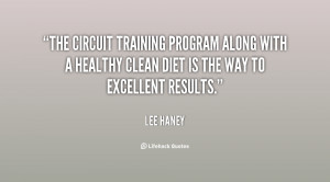The circuit training program along with a healthy clean diet is the ...